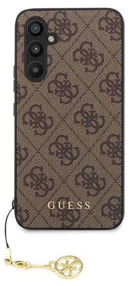 Guess Charms Hard Case 4G Samsung A54 5G, Brown1