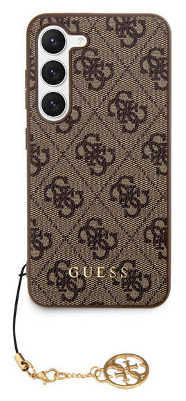 Guess Charms Hard Case 4G Samsung S23, Brown1