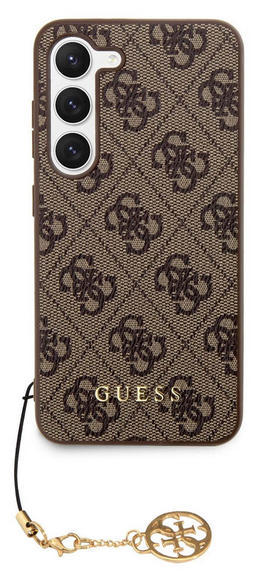 Guess Charms Hard Case 4G Samsung S23+, Brown1