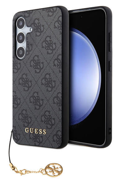 Guess 4G Charms kryt pro Samsung Galaxy S24, Grey1