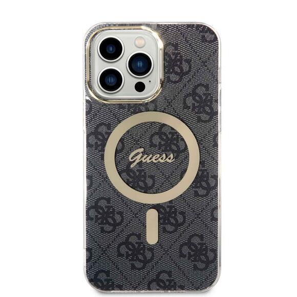 Guess IML 4G MagSafe kryt iPhone 15 Pro Max, Black1