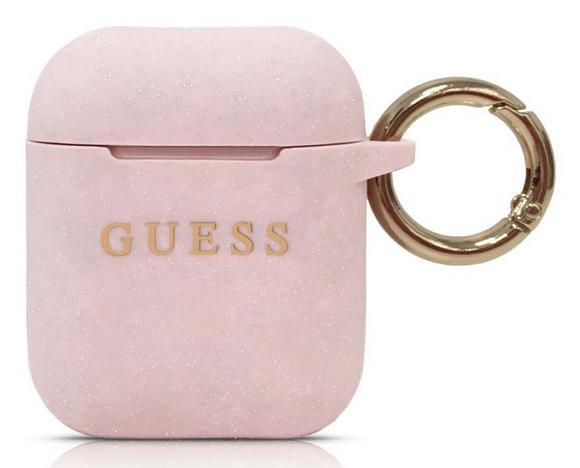 Guess TPU Case Apple Airpods, Pink