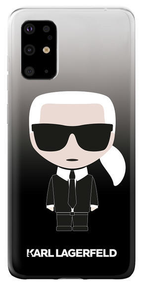 Karl Lagerfeld Degrade kryt Galaxy S20+, Black
