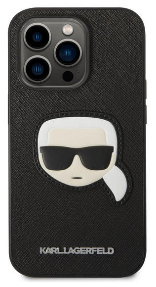 Karl Lagerfeld Saffiano Case Karl Head iPhone 14 Pro Max1