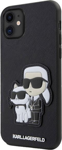 Karl Lagerfeld Karl&Choupette Case iPhone 11,Black1