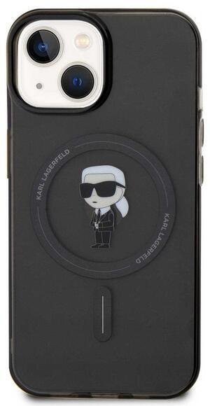 Karl Lagerfeld IML Ikonik MagSafe iPhone 15, Black1