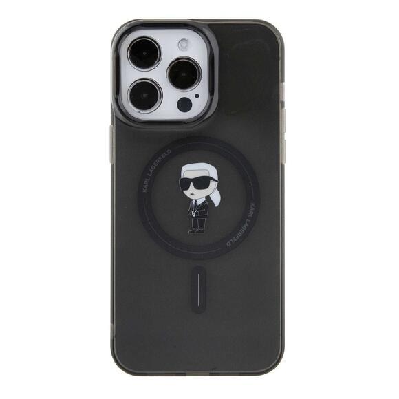 Karl Lagerfeld IML Ikonik Mag iPhone 15 Pro Max,Black1