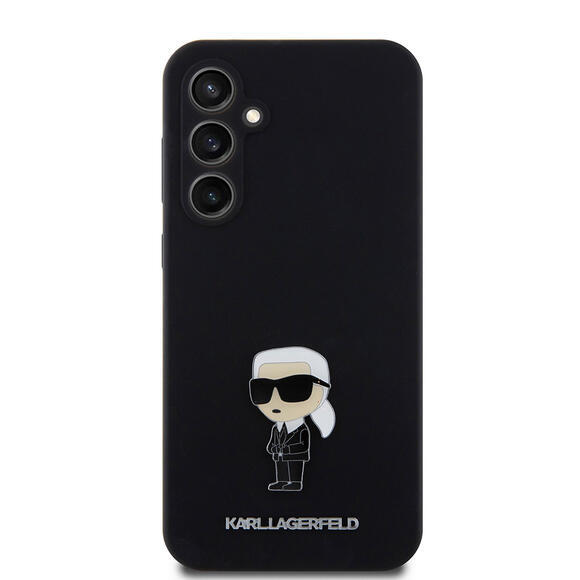Karl Lagerfeld Silicon Metal Ikonik S23 FE, Black1
