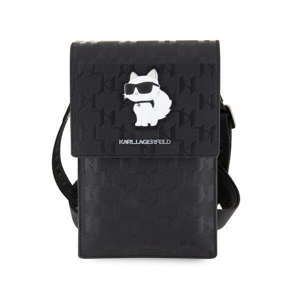 Karl Lager. Saffiano Monogram Wallet Bag Choupette1
