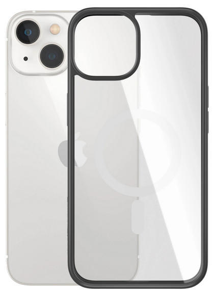 PanzerGlass™ ClearCase iPhone 14/13 MagSafe Black1