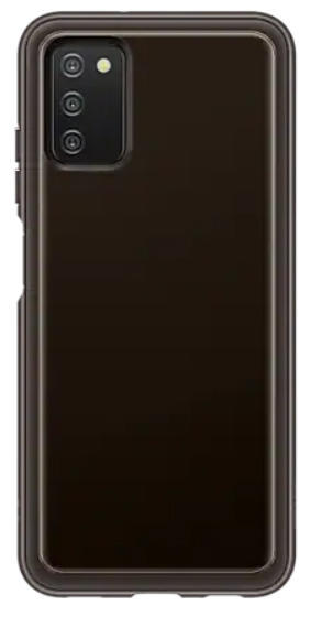 Samsung EF-QA038TBEGE Soft Clear Cover A03s, Black1