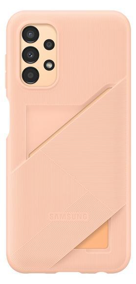 Samsung Back Cover with Card Pocket A13 5G, Peach1
