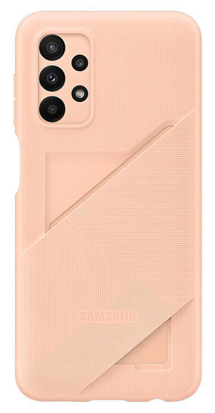 Samsung Back Cover with Card Pocket A23 5G, Peach1
