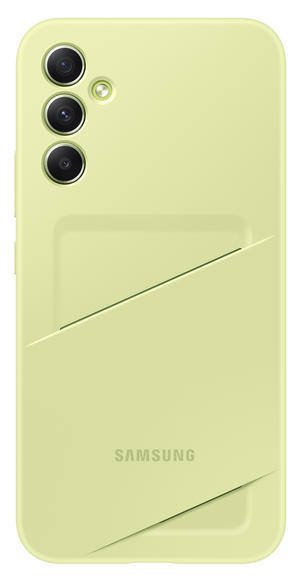 Samsung Card Slot Case Galaxy A34 5G, Lime1