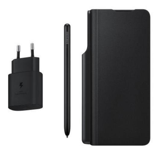 Samsung Flip cover with Pen & 25W Charger Fold3