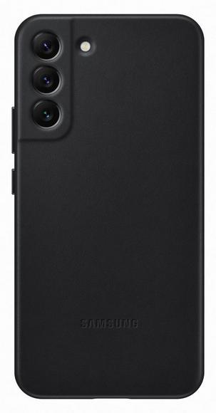 Samsung Leather Cover S22+, Black1