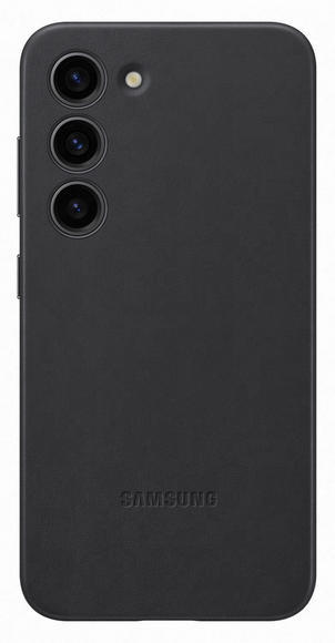 Samsung Leather Case Galaxy S23, Black1