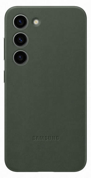 Samsung Leather Case Galaxy S23, Green1