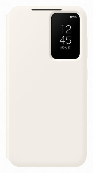 Samsung Smart View Wallet Case Galaxy S23, Cream1