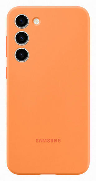Samsung Silicone Case Galaxy S23+, Orange1