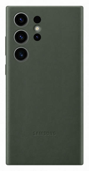 Samsung Leather Case Galaxy S23 Ultra, Green1