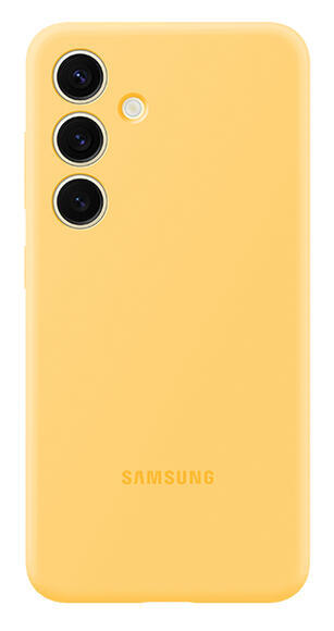 Samsung Silicone Case Galaxy S24, Yellow1