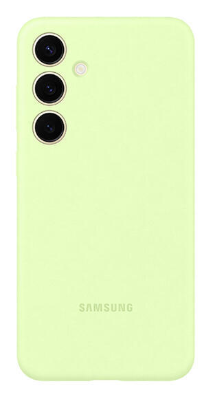 Samsung Silicone Case Galaxy S24+, Light Green1