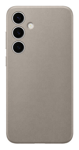 Samsung Vegan Leather Case Galaxy S24+, Taupe1