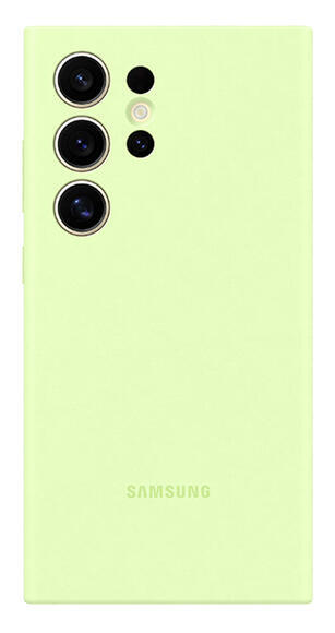 Samsung Silicone Case Galaxy S24 Ultra,Light Green1
