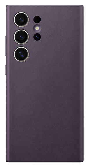Samsung Vegan Leather Case Galaxy S24U,Dark Violet1
