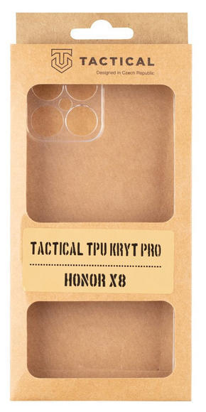 Tactical TPU pouzdro Honor X8, Clear1