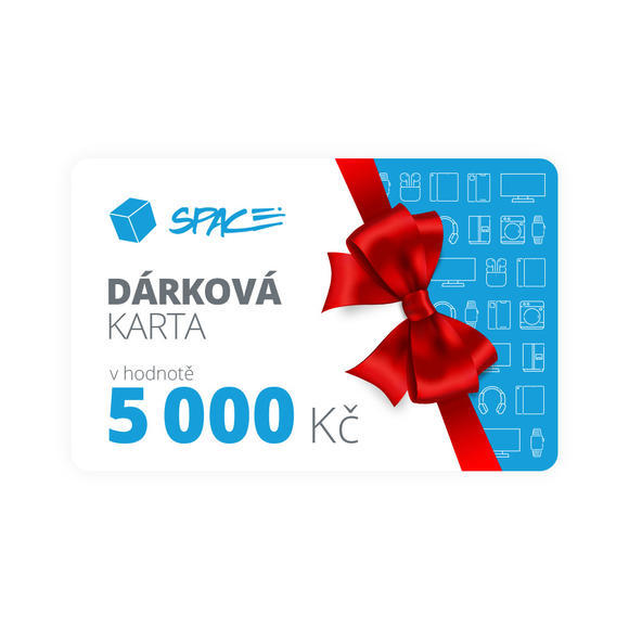 Dárková karta iSpace 5000Kč