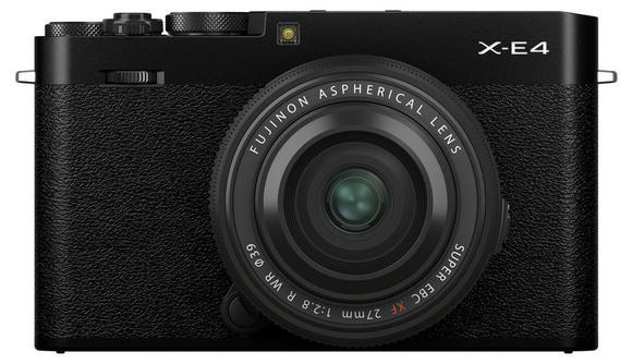 Fujifilm X-E4 black + Fujinon 27 mm1