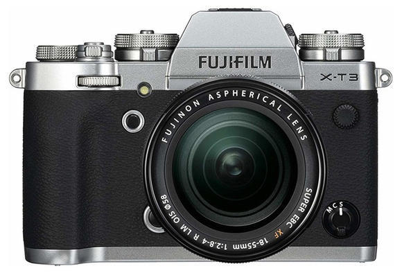 FujiFilm X-T3 + XF18-55 mm silver1