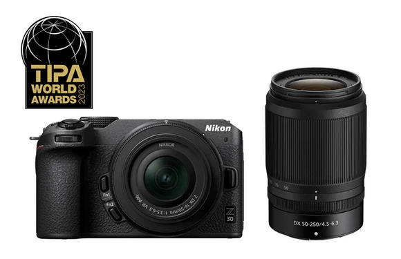 Nikon Z30 + 16–50 + 50–250 VR1