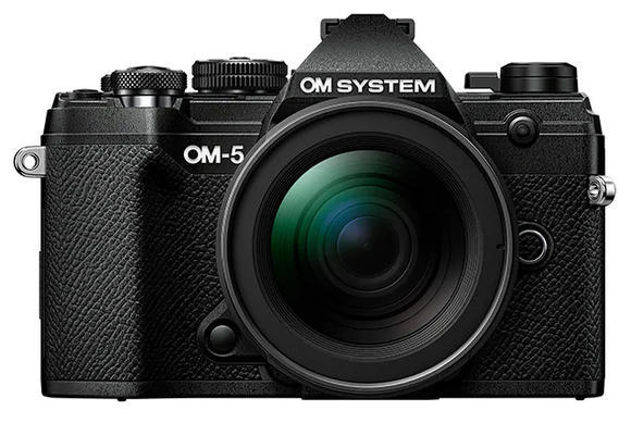 Olympus OM-5 body black M.Zuiko Digital 12-45mm1