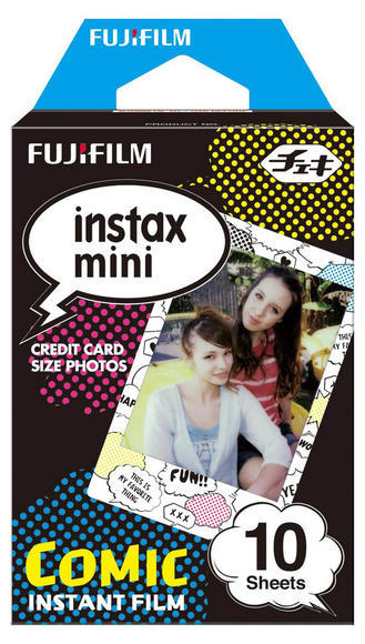 Fujifilm Instax mini Comic rámeček 10ks fotek1