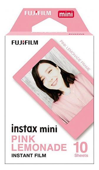 Fujifilm Instax mini pink lemonade 10 ks fotek1