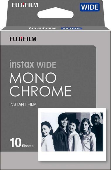 Fujifilm Instax Wide monochrome 10 ks fotek1