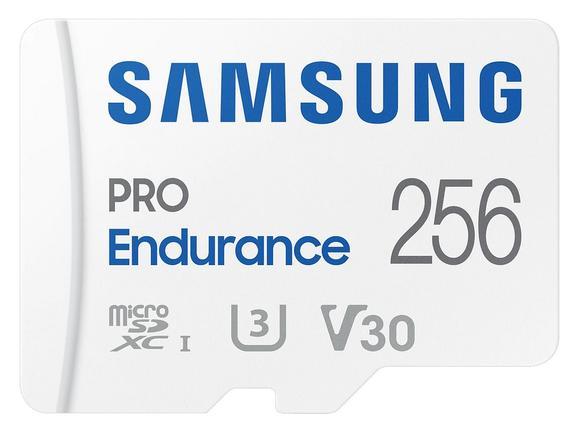 Samsung micro SDXC 256GB PRO Endurance + SD adapté1