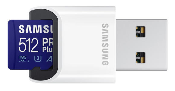 Samsung micro SDXC 512GB PRO Plus + USB adaptér1