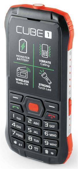 CUBE1 X200 odolný tlačítkový telefon - Red1