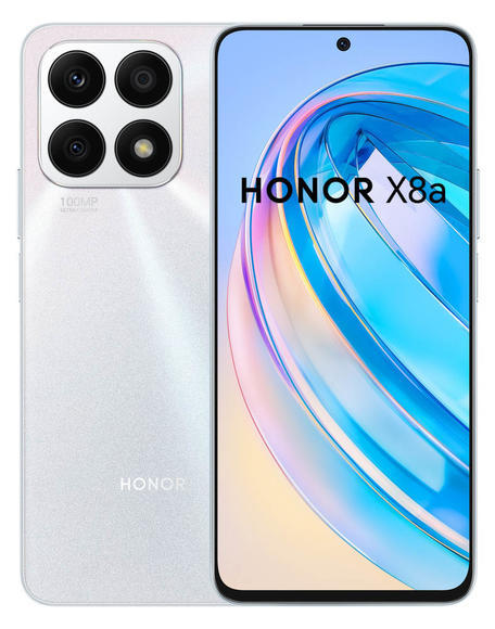 HONOR X8a 128+6GB Titanium Silver1