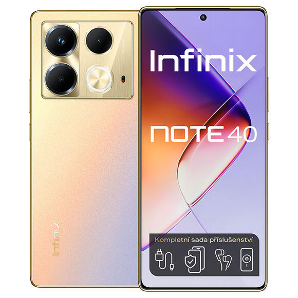 Infinix Note 40 256+8GB Titan Gold1