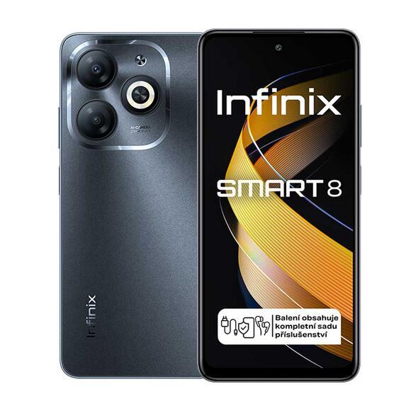 Infinix Smart 8 64+3GB Timber Black1