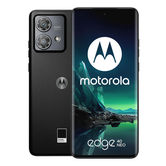 Motorola EDGE 40 Neo 256+12GB Pantone Black Beauty1