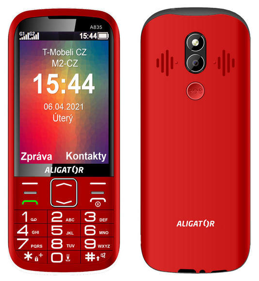 Aligator A835 Senior Red1