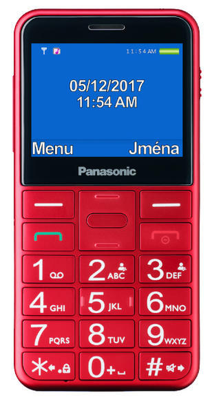 Panasonic KX-TU155EXRN Red1