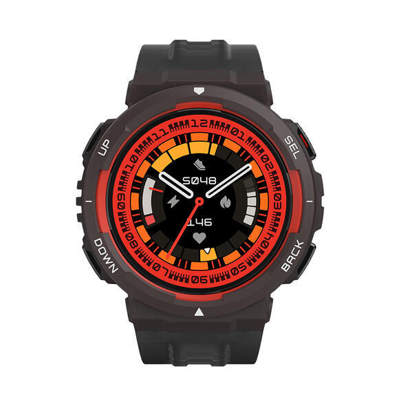 Amazfit Active Edge chytré hodinky, Lava Black1
