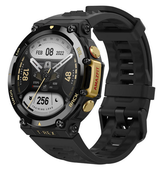 Amazfit T-Rex 2 chytré hodinky, Astro Black & Gold1
